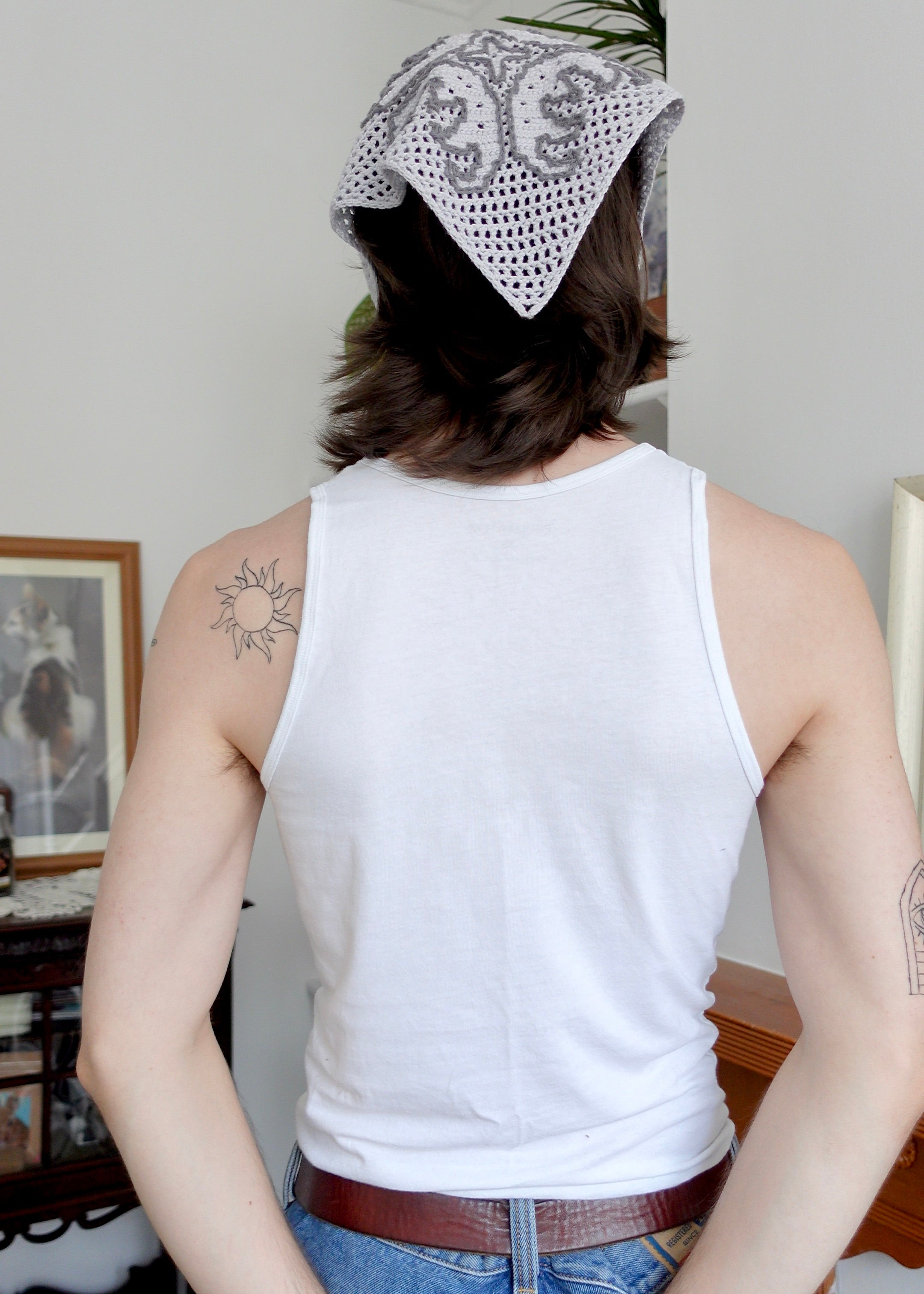 The Graphic Mesh Bandana