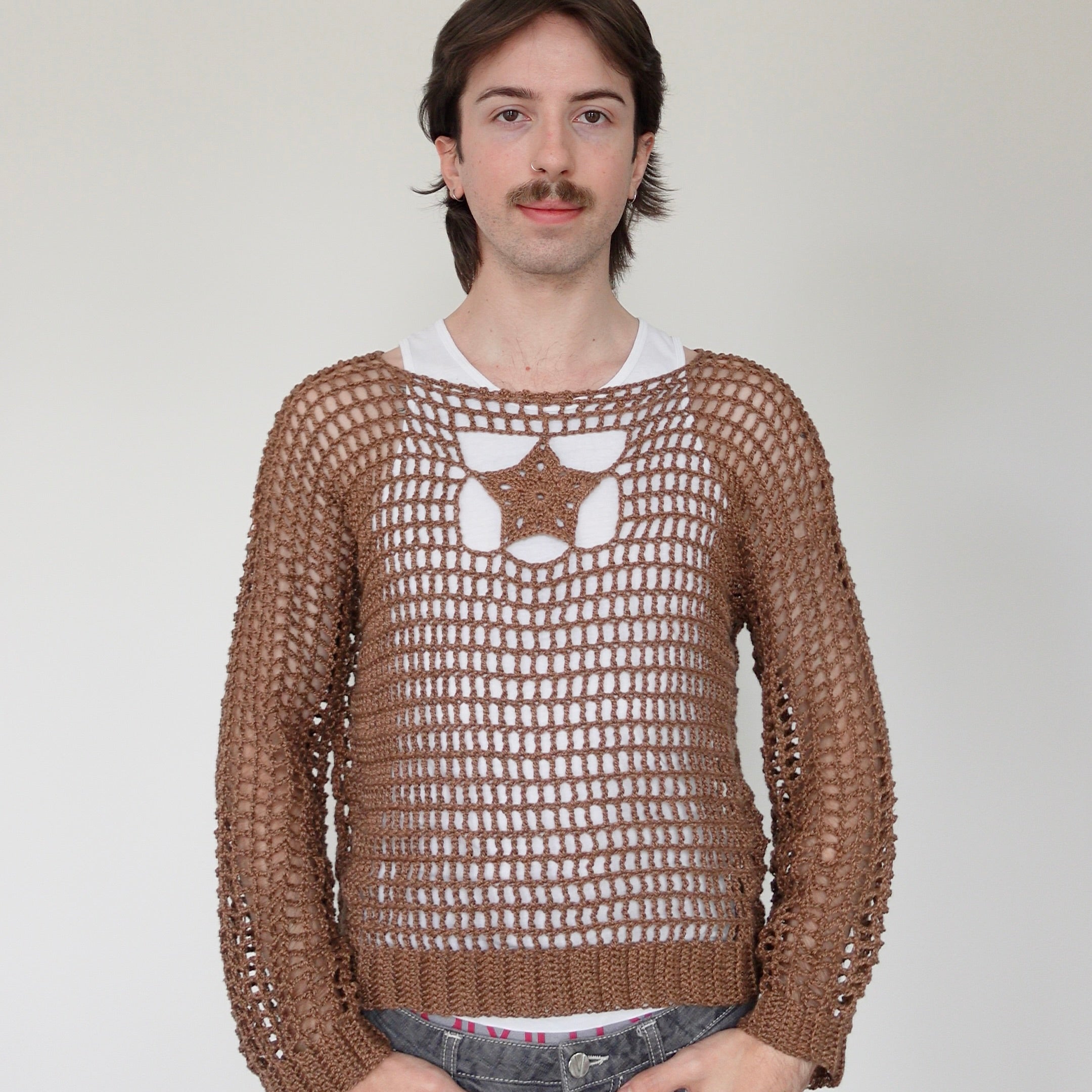 The Mesh Star Jumper Pattern