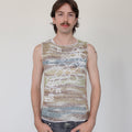 The 'Flower' Graphic Mesh Vest